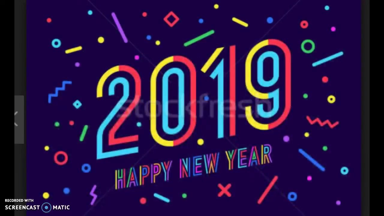 ( VERY Best  )Happy New Year 2019 Stock Photos - Wishes, Images, Quotes