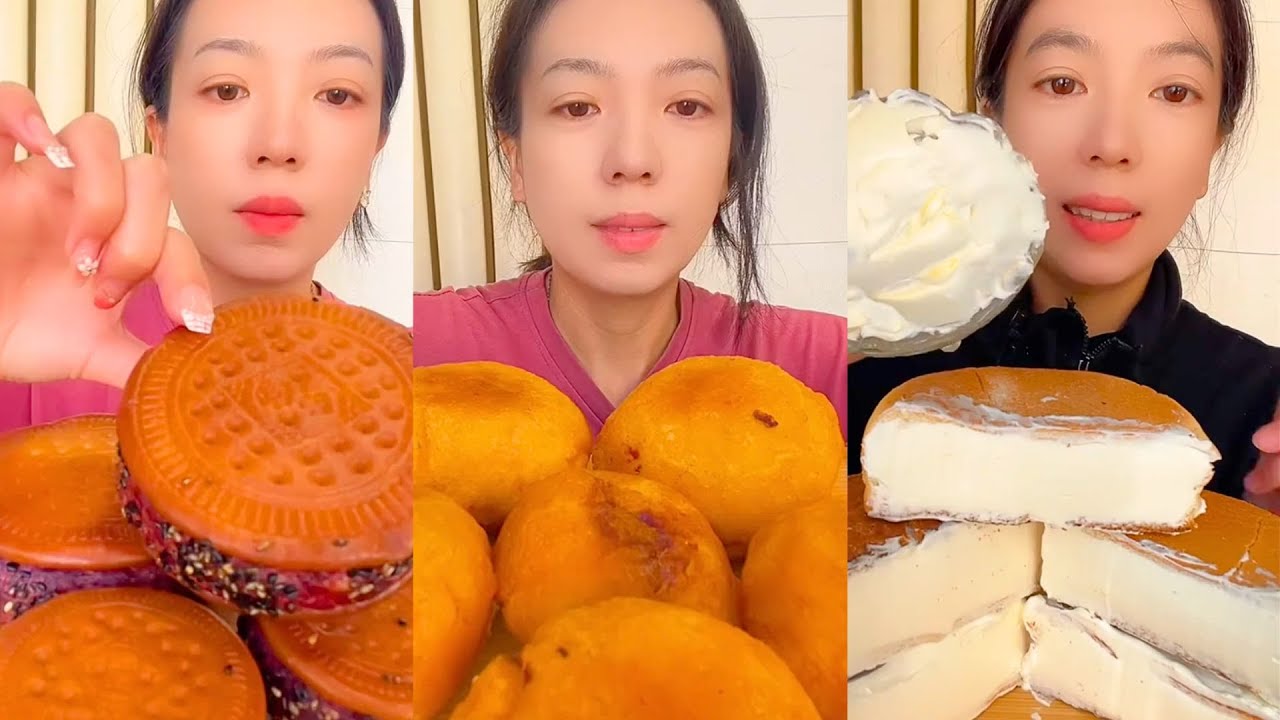 Traditional Chinese Homemade Food Eating Show | Buns Noodles & Desserts Mukbang #24