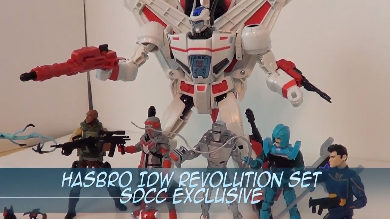 SDCC Exclusive IDW Revolution Set Review