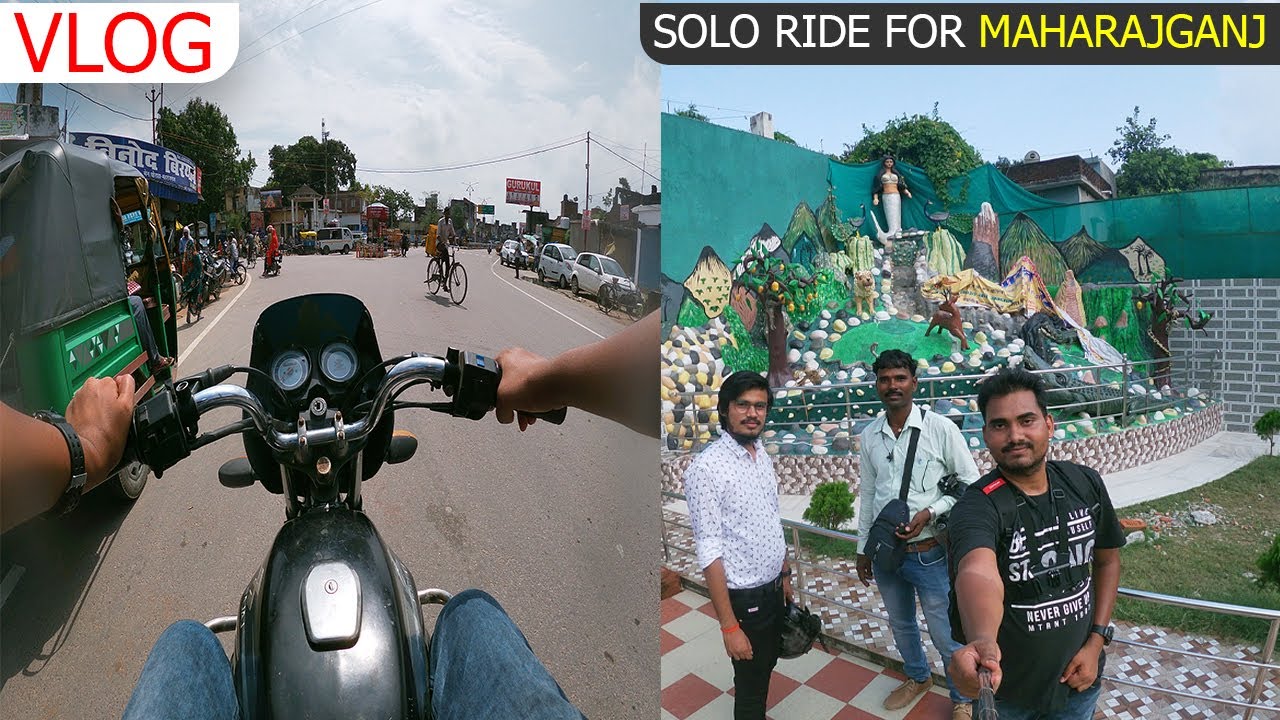 First Solo Ride for Maharajganj Uttar Pradesh | YouTube Meet up | MR. RK VLOG