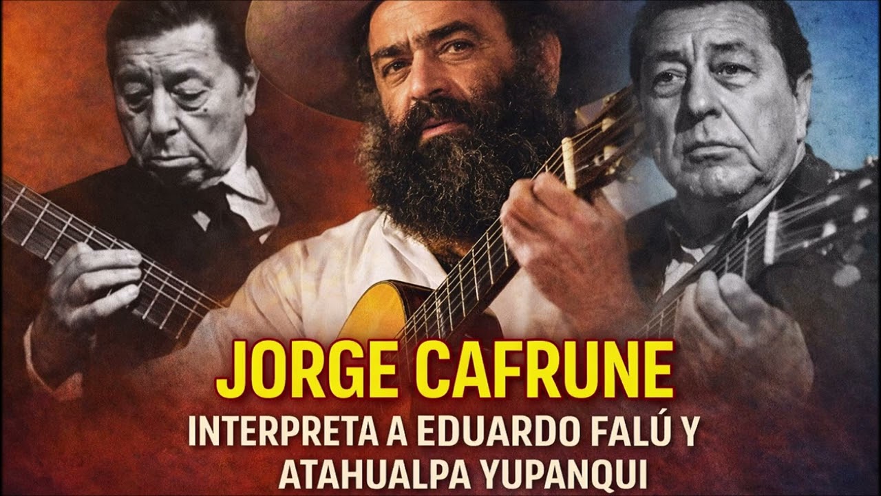 JORGE CAFRUNE interpreta a FALÚ y YUPANQUI 🔥 Folklore Inmortal