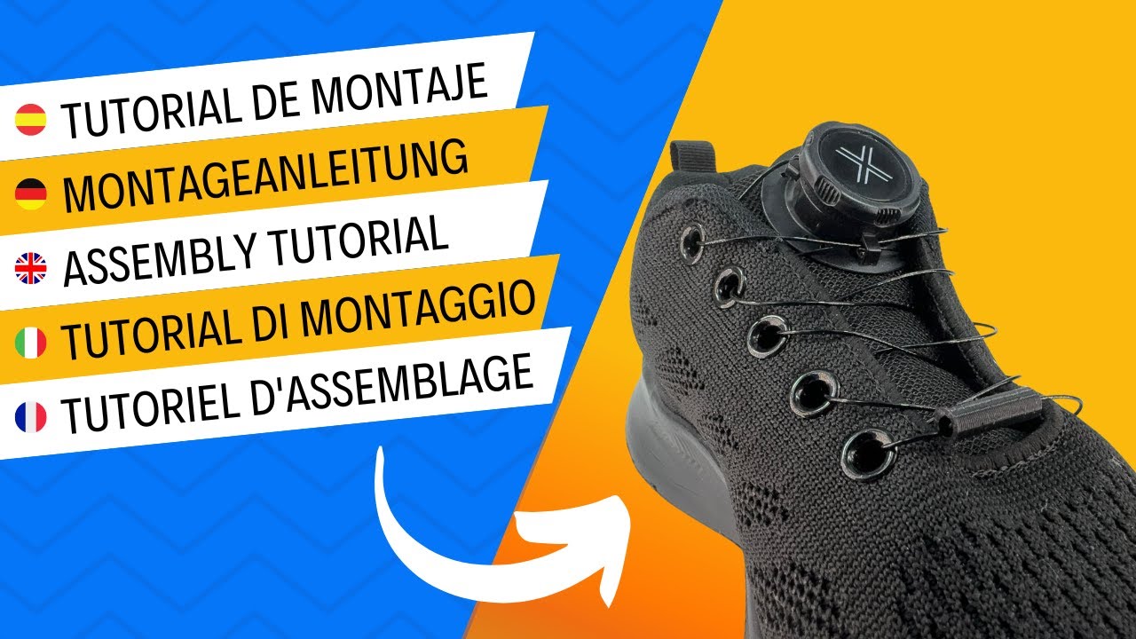 SUSTITUYE TUS CORDONES POR EL NUEVO CIERRE ROTATIVO TIPO BOA