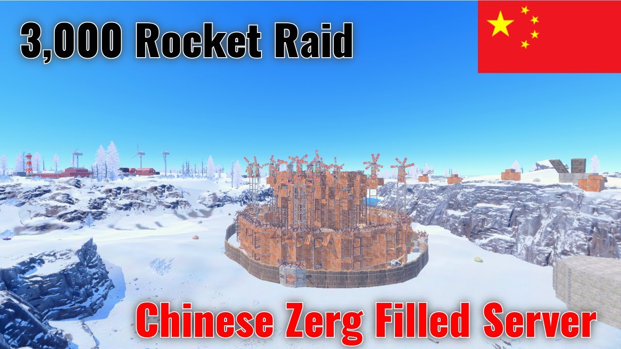 THE RUSTINITY EXPERIENCE | Rust Wipe Progression | 3k Rocket Raid