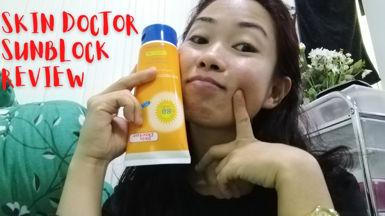 Skin Doctor sunblock review