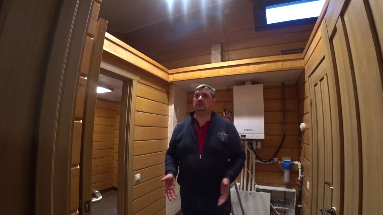 Портал и окна Schuco. Печь Harvia Legend 240 DUO. Клееный брус - заключительные работы по бане.