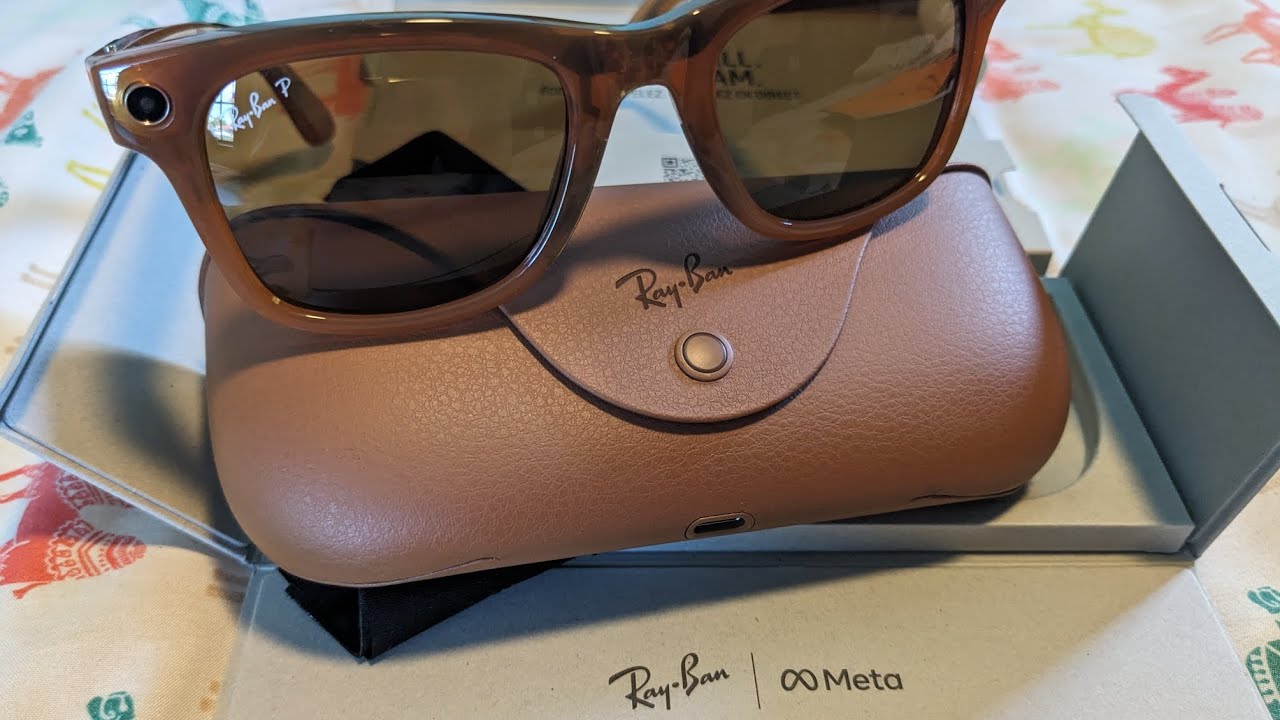 Ray-Ban Wayfarer Meta unboxing! My first Ray-Bans! Carmel color beauties!
