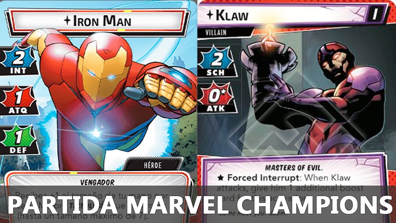 Partida de Ironman contra Klaw ... que paliza me da