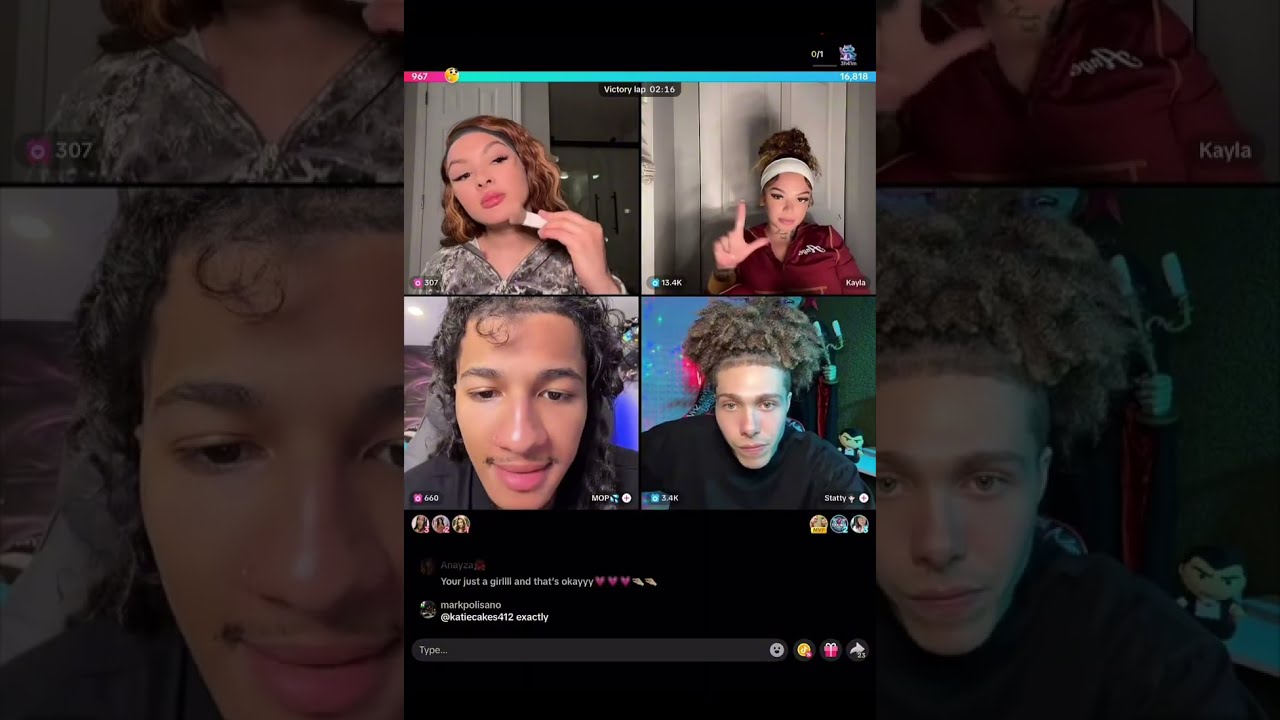 Kiara / Vazzy / Anti Tatted Monday TikTok live videos