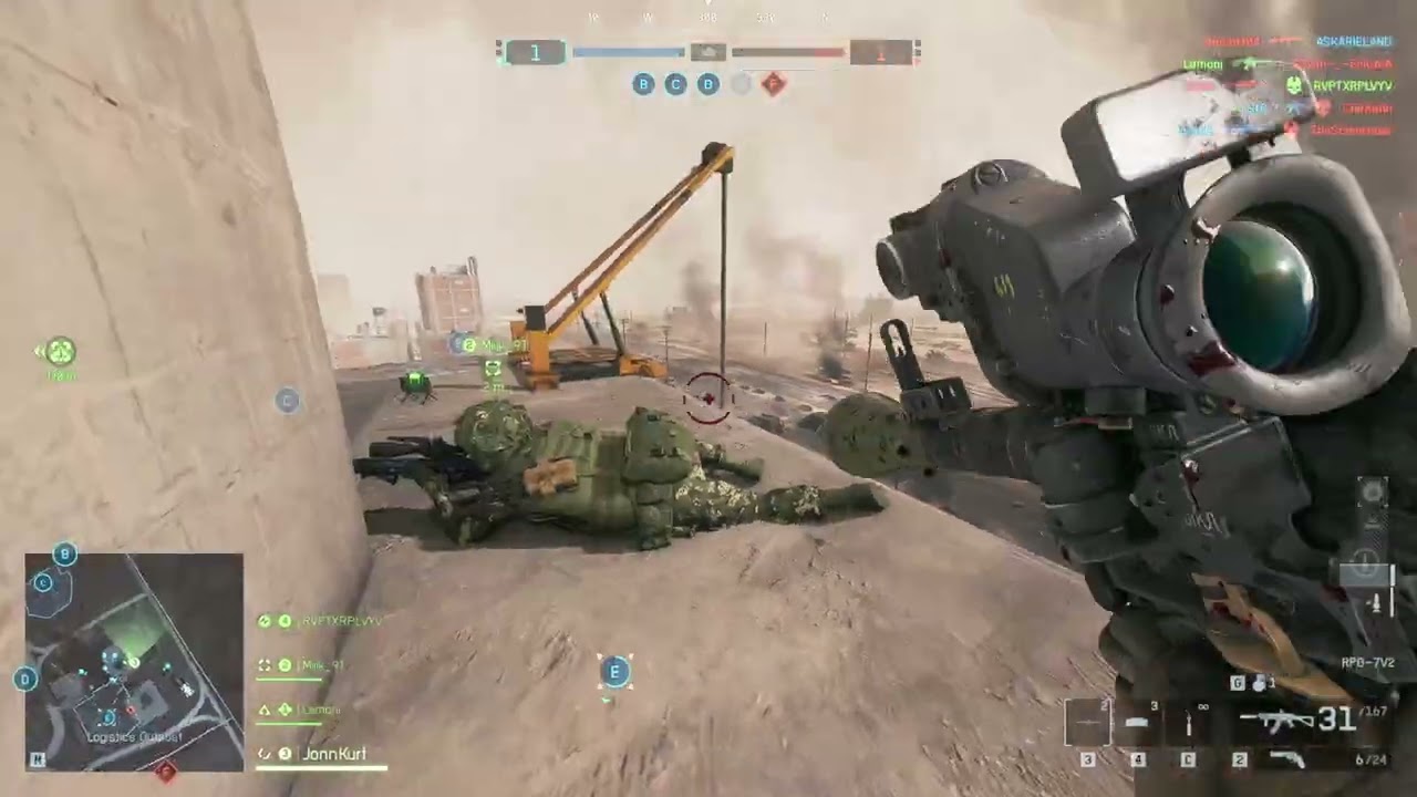 BATTLEFIELD 6 - MULTIPLAYER SG 553R GAMEPLAY