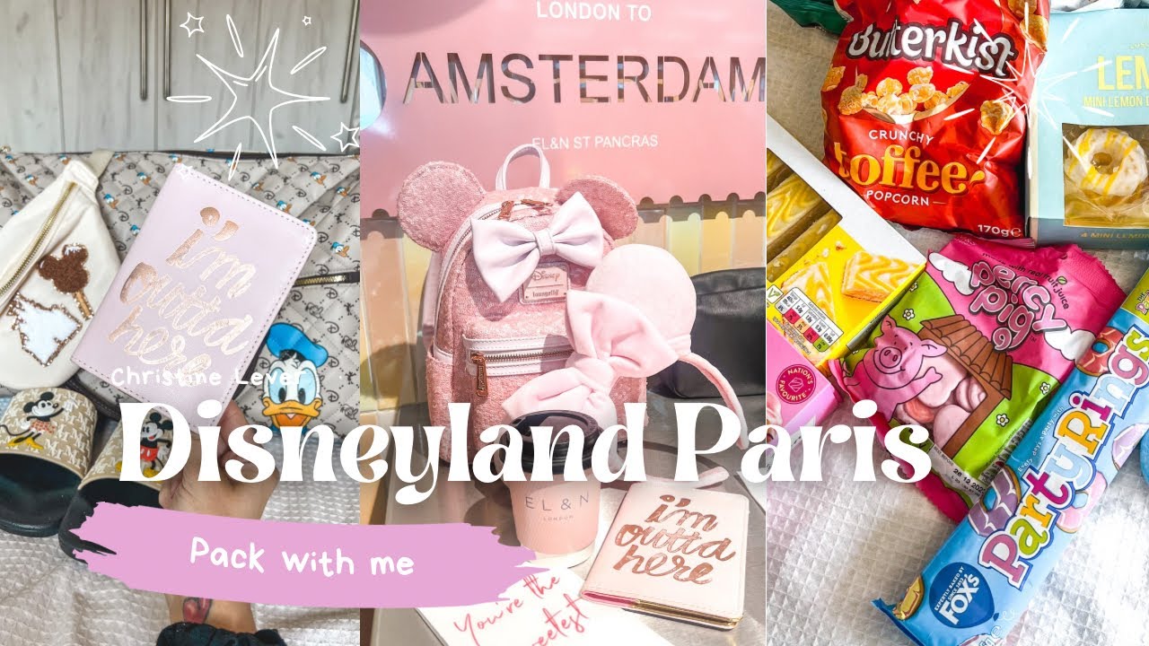 PACK WITH ME FOR DISNEYLAND PARIS | Summer 2023