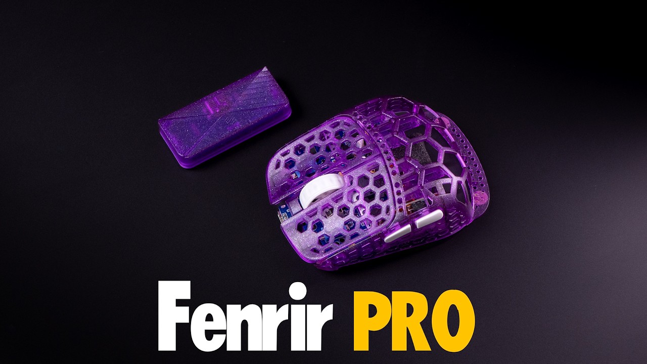 This Is The LIGHTEST Fingertip Grip Mouse I've Used - G-Wolves Fenrir PRO 8k