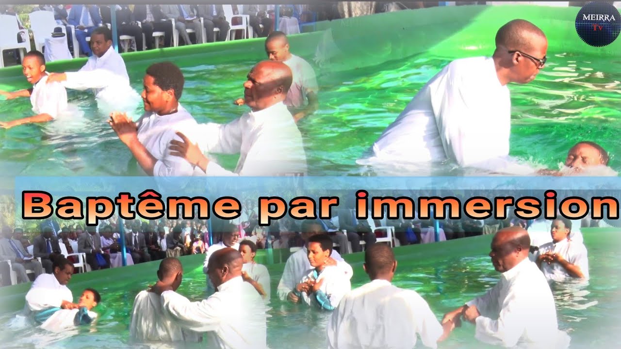 Baptême par Immersion-Immersion Baptism-Umubatizo wo mu mazi menshi/Nyakabiga, Dimanche 18/12/2022