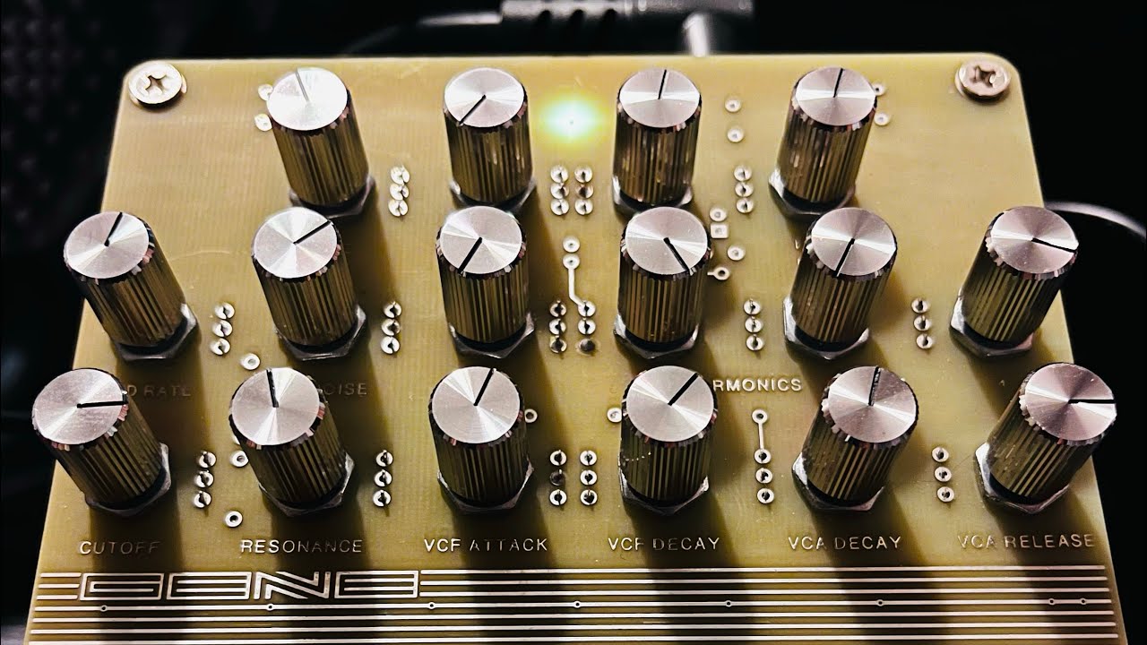 Melancholy synth | Gene Synths GX first tweaks