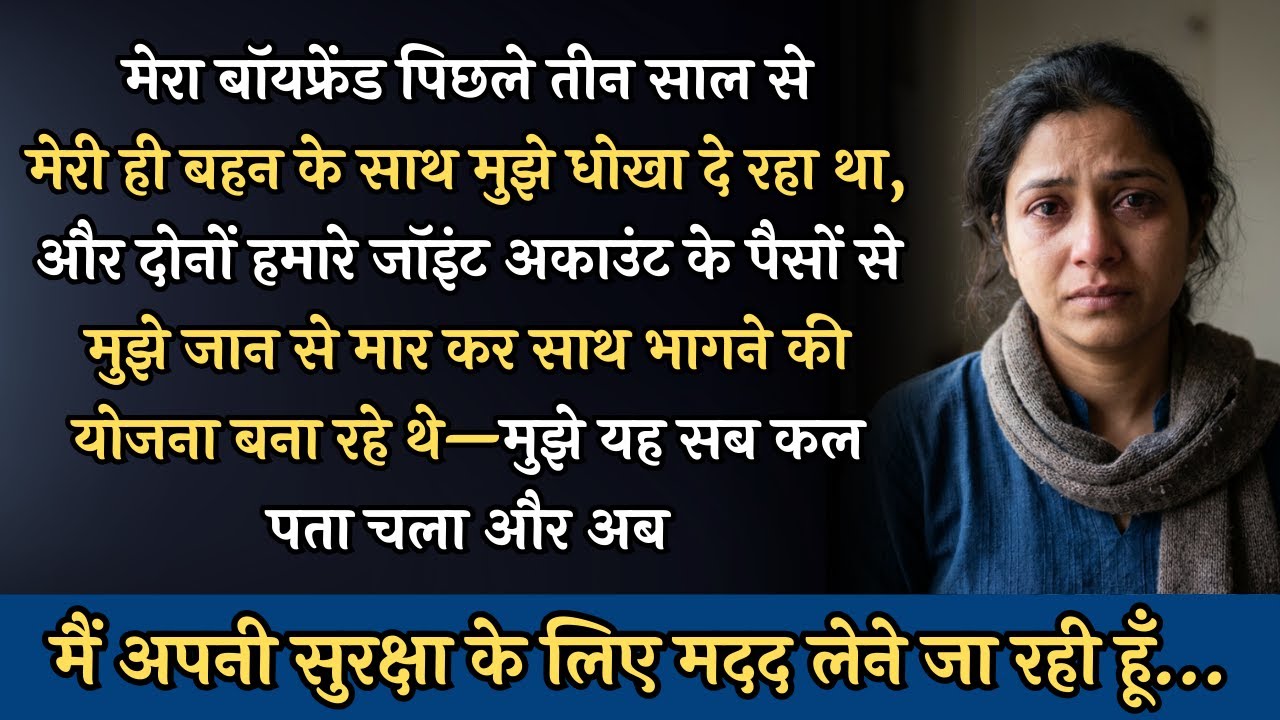 मेरा बॉयफ्रेंड पिछले तीन साल से मेरी ही बहन के साथ मुझे धोखा दे रहा था…
