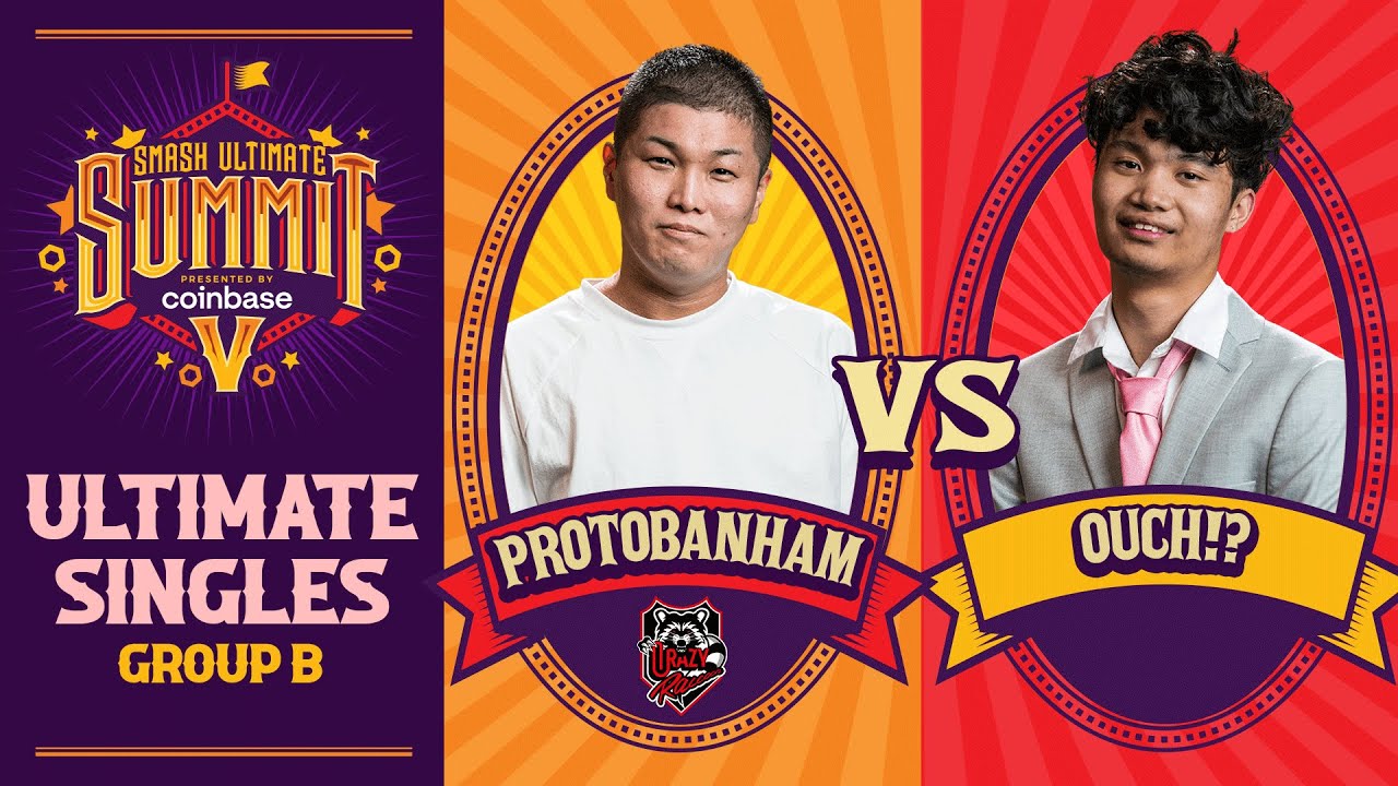 ProtoBanham vs Ouch!? - Group D Ultimate Summit 5 - SSBU Singles | Lucina, Min Min vs Wolf