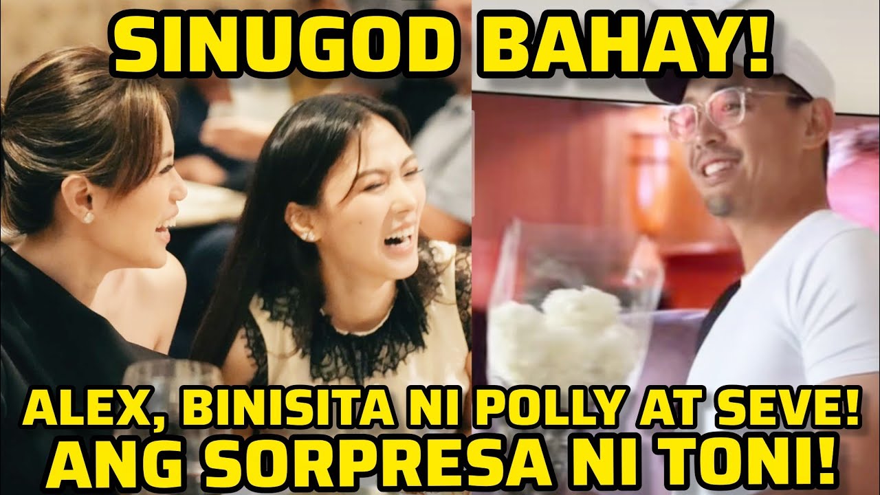 ALEX GONZAGA, SINUGOD BAHAY NI TONI AT POLLY! ❤️ NASORPRESA SI MISTER! 😆 LATEST UPDATE!