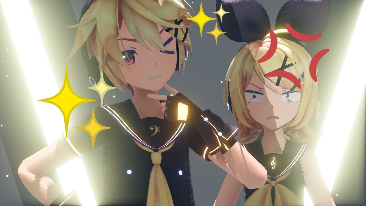【MMD】劣等上等 / BRING IT ON - Sour Rin・Len