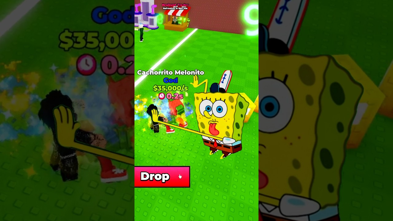 Ещё один Бог! В игре Break A Lucky Block 😲😲 #roblox #shorts #breakaluckyblock
