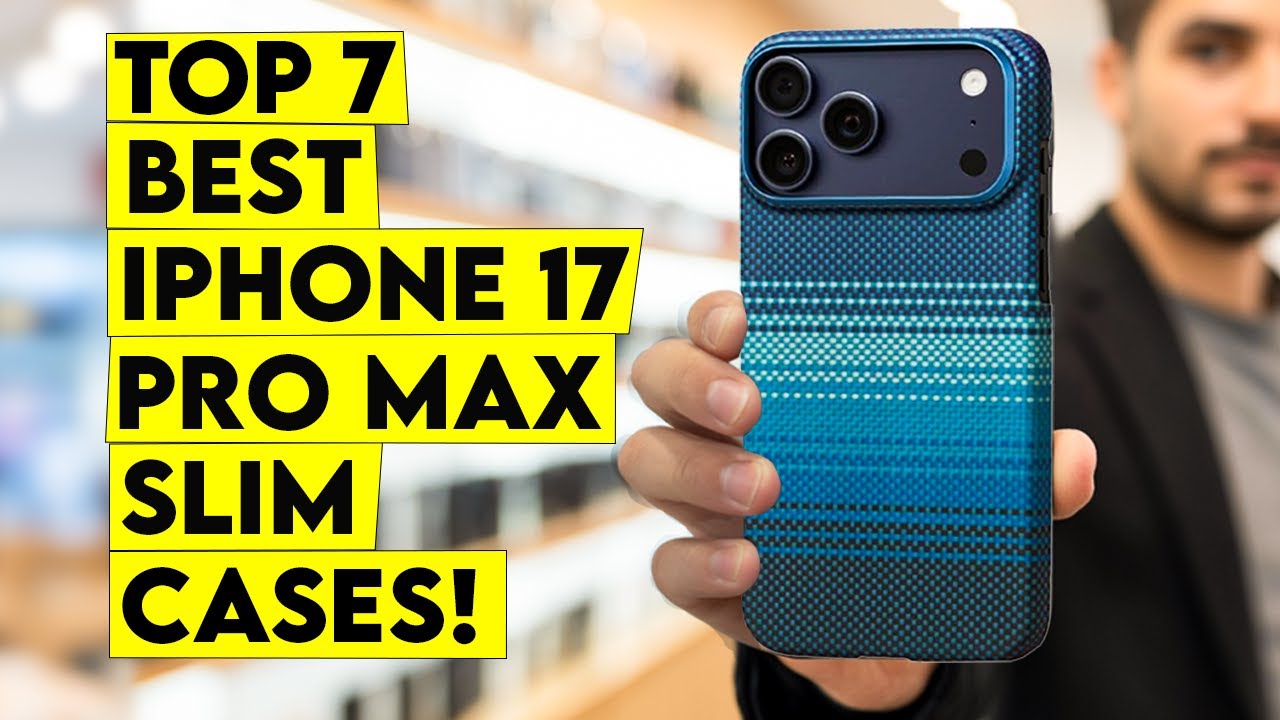 7 Best iPhone 17 Pro Max Slim Cases🔥 | Ultra-Thin Yet Protective