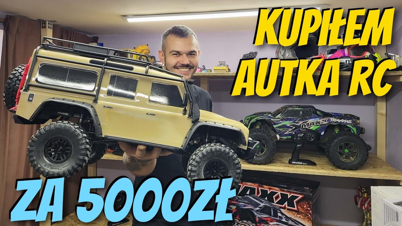 Kupiłem autka RC  za 5000zł - Land Rower z napędem 4x4 z blokadą most&oacute;w - UNBOXING I TEST