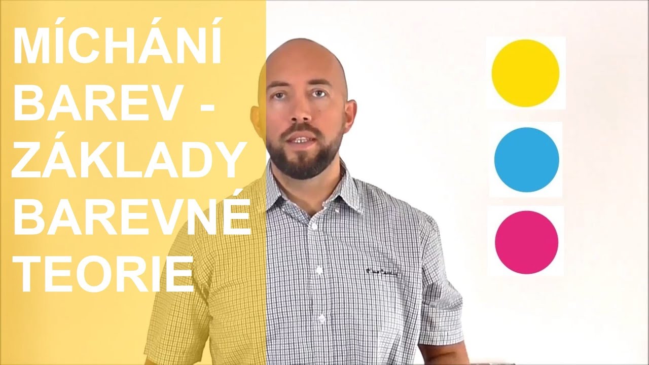 Míchání barev - základy barevné teorie