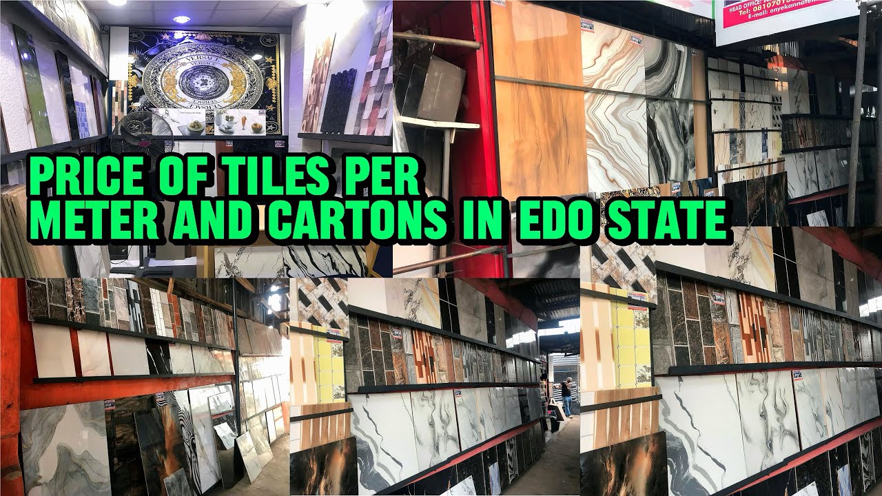 The Price And Amount Of Tiles For Bungalow, Flats, Duplex And Other Buildings In Edo State Nigeria.