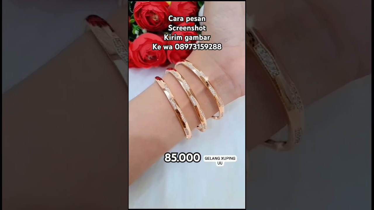 Mirip emas Asli ❗️Gelang Xuping 