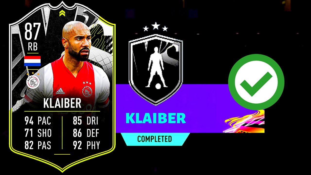 Showdown Sean Klaiber Sbc (Cheapest Way - No Loyalty)