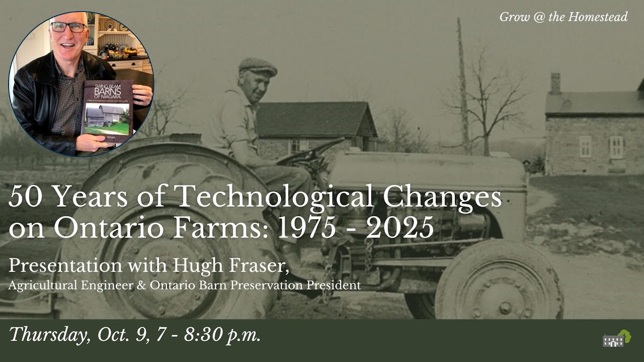 Grow @ the Homestead Speaker Series - Hugh Fraser