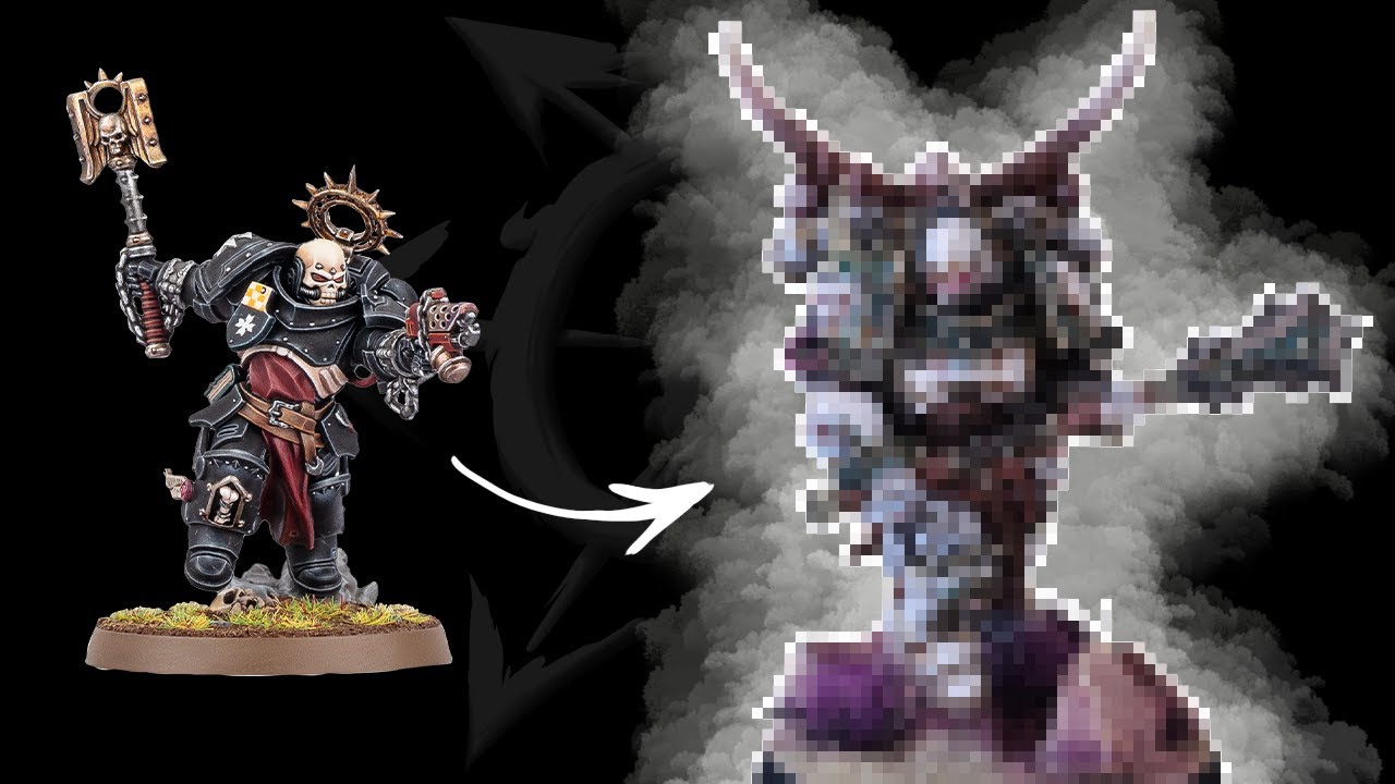 KITBASHING an Unique Chaos Space Marine Hero out of the Execrator