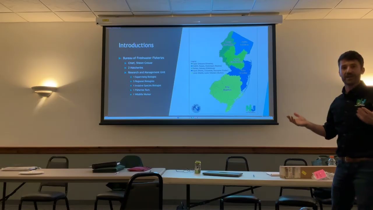 February Meeting with Our Biologists from the NJDEP