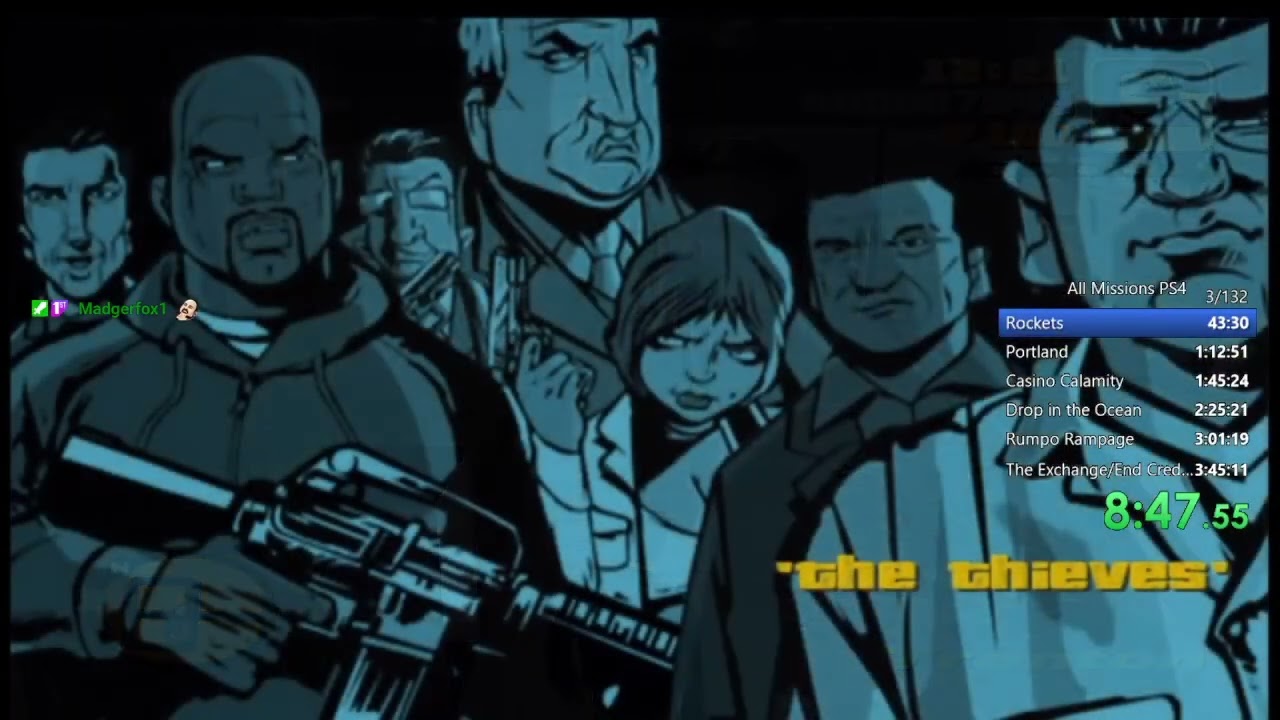 GTA 3 All Missions Speedrun 
