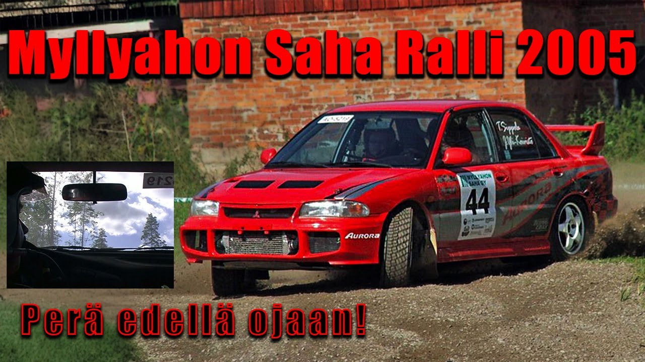 Myllahon Saha Ralli 2005 - Incar (Crash)
