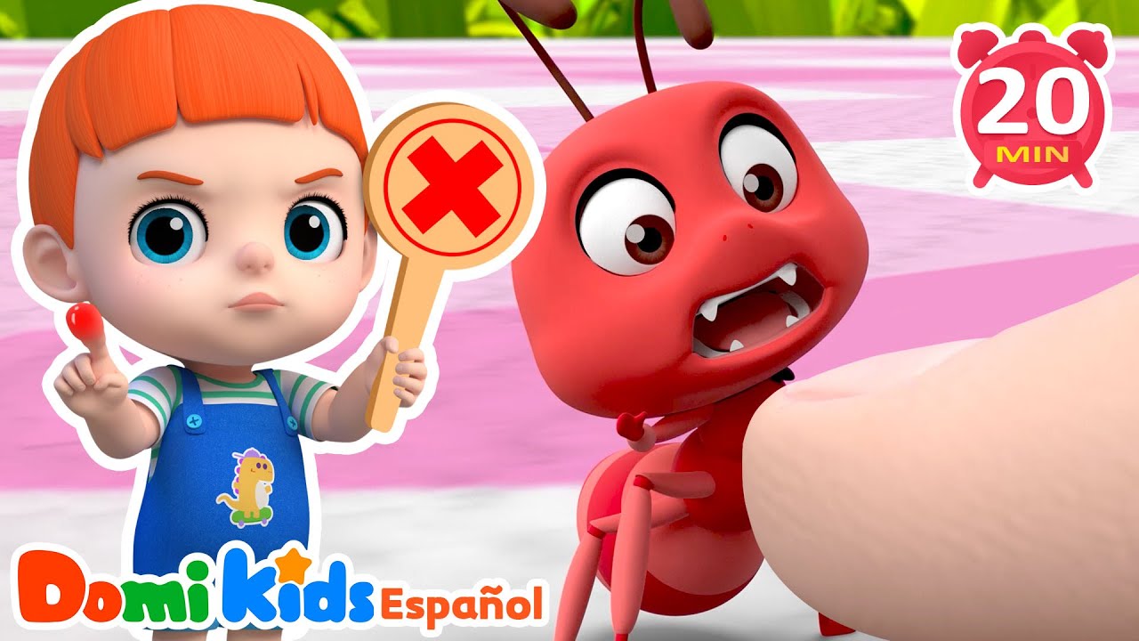 🐜 ¡Cuidado! Algunos Bichos Pican 🎵 Canción Infantil de Seguridad | Canciones Infantiles | Domi Kids