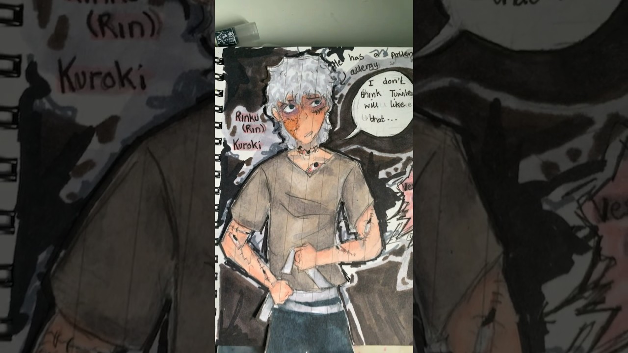 Meet Rin #art #mi4art #orginalcharacter #drawing #oc #artist #characterconcept