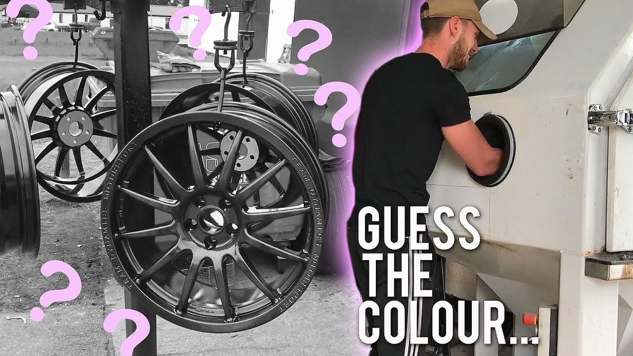 Powder coating my wheels.. But What COLOUR?! ;)