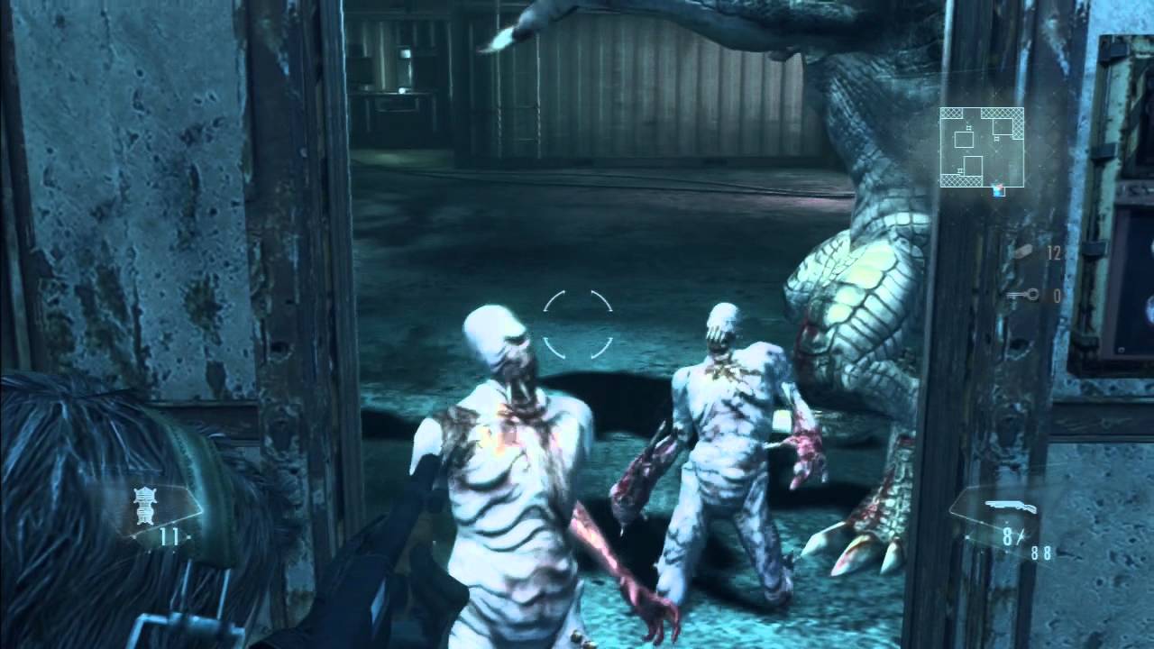 Abyss Stage:16 Trinity Bonus Chris2 strategy - RESIDENT EVIL:REVELATIONS HD Raid mode