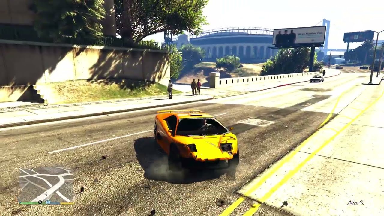 🌆🚨 GTA V 🚨💥City Roads, Police Escape & Deadly Crash 🚨💥