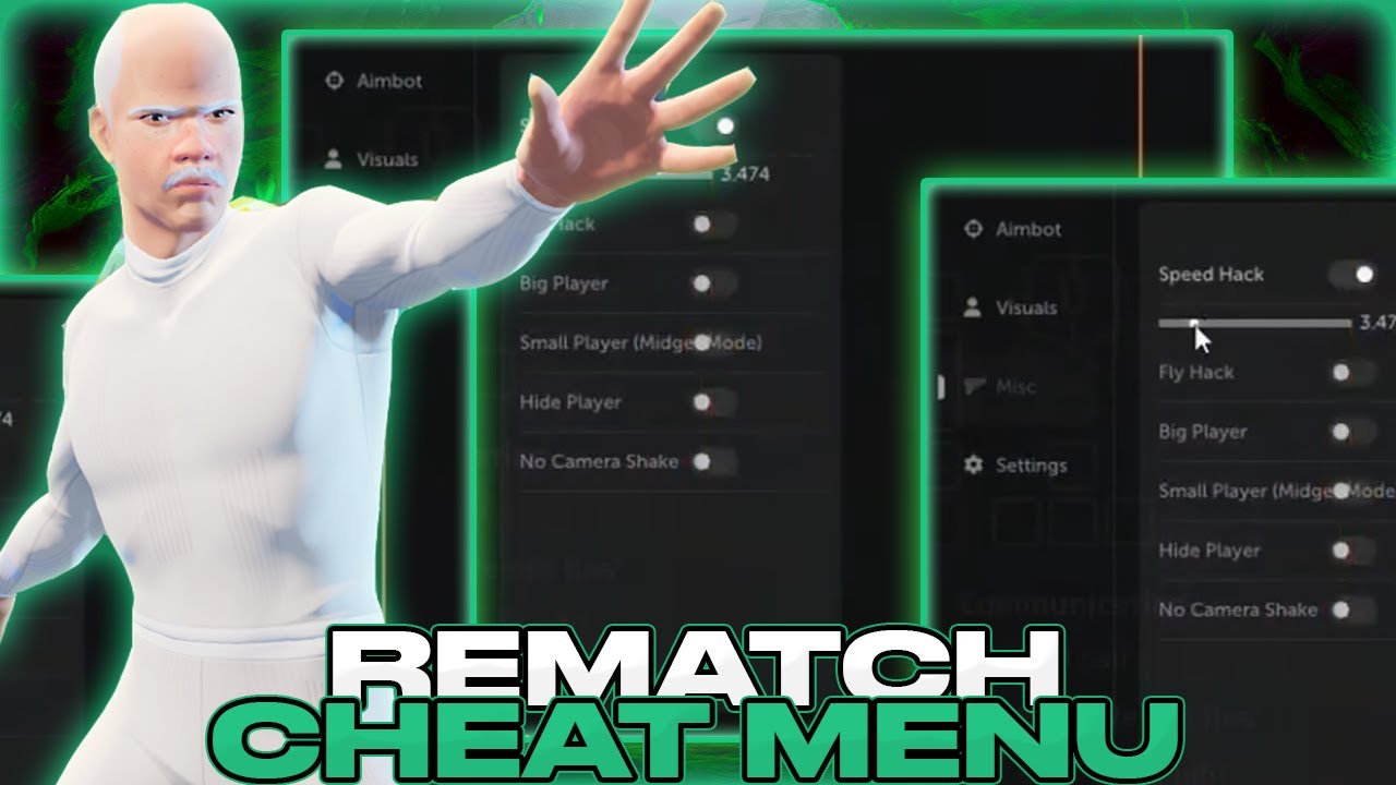 [DIVINE]: Rematch - Cheat Menu | Greated Cheat For Rematch | Many Functions | FREE Download 100%