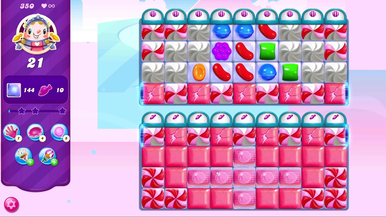 Candy Crush Saga LEVEL 350 | NO BOOSTERS (new version*)✔️