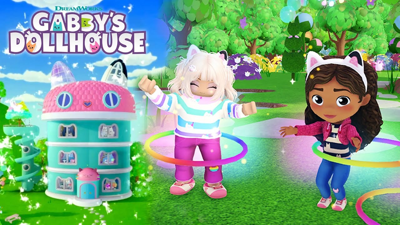 The OFFICIAL Gabby's Roblox Game Trailer 😻 Let's Explore the Dollhouse!