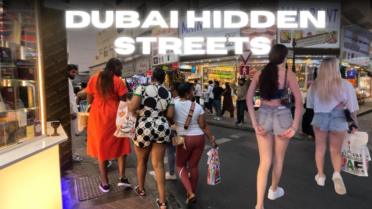 “They Told Me Not to Film These Dubai Streets… So I Did”#dubainightlife #travel #walkingtour