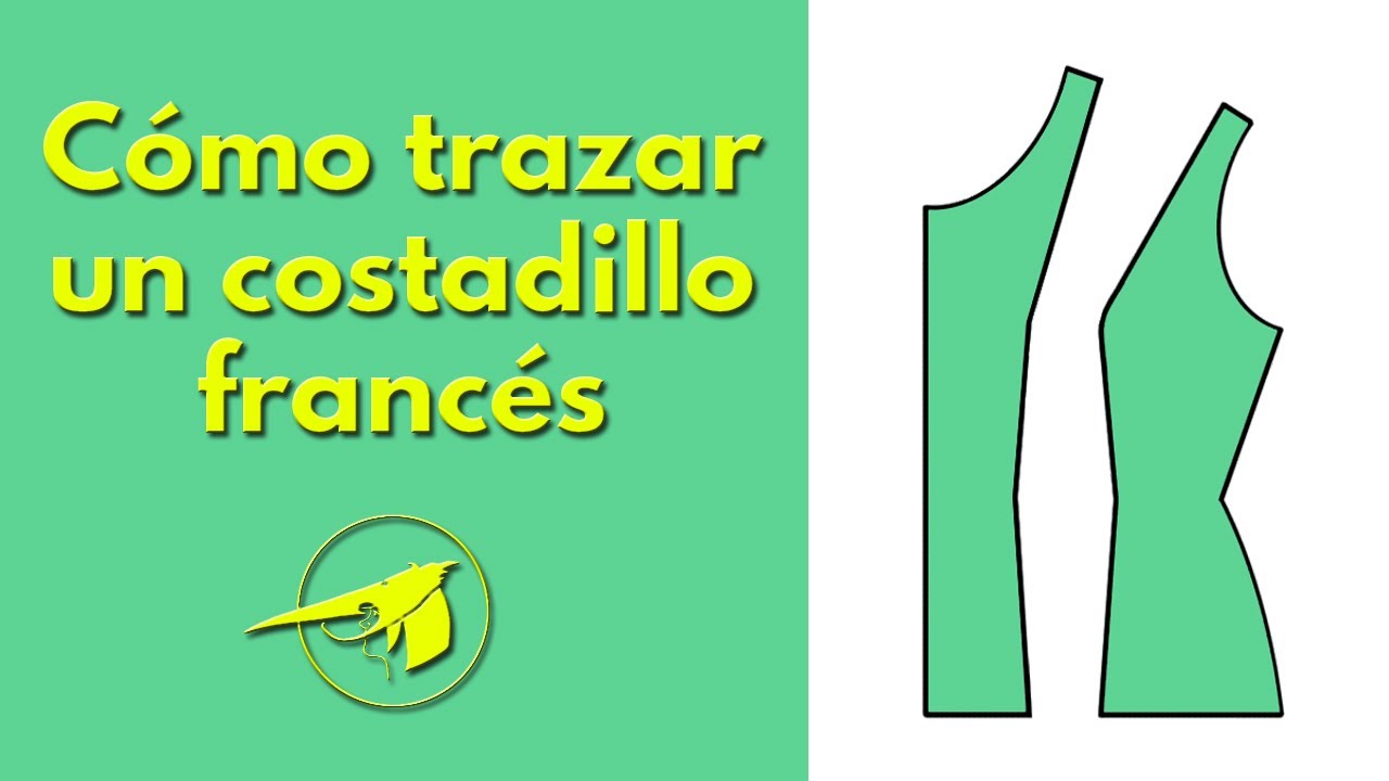 Cómo trazar y coser un patrón de costadillo recto o francés