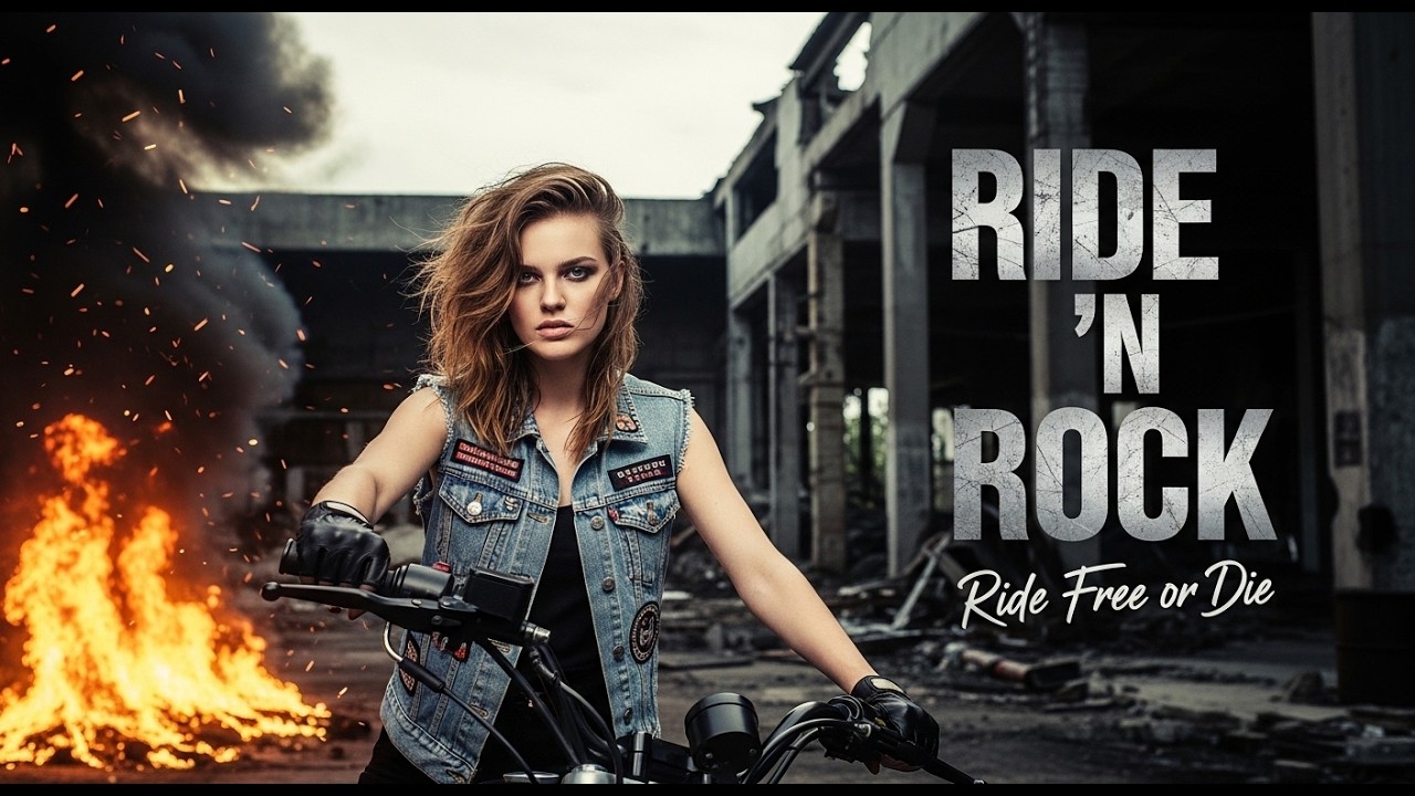 Born to Ride Rock 🎸 Steel Roads 🔥 Wild American Spirit | Ride ’n Rock