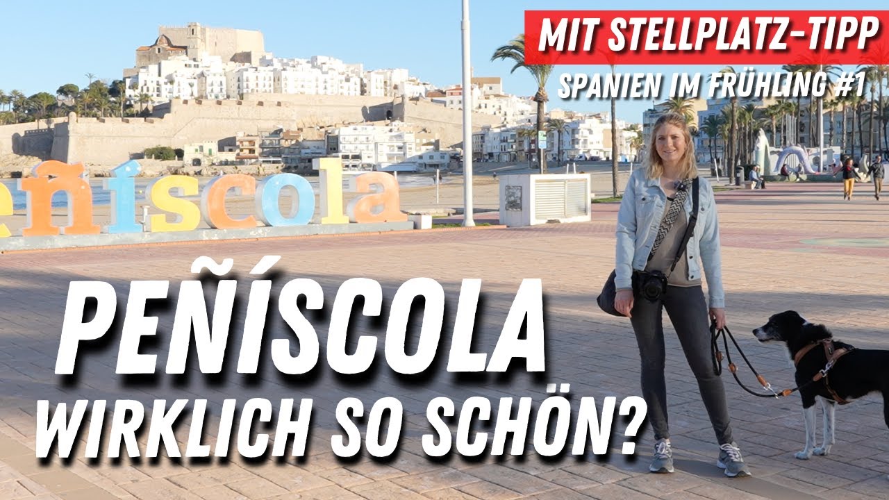 Peñíscola in Spanien🇪🇸➡️Schönster Urlaubsort an der Costa del Azahar🚐 Mit Stellplatz Tipp #1