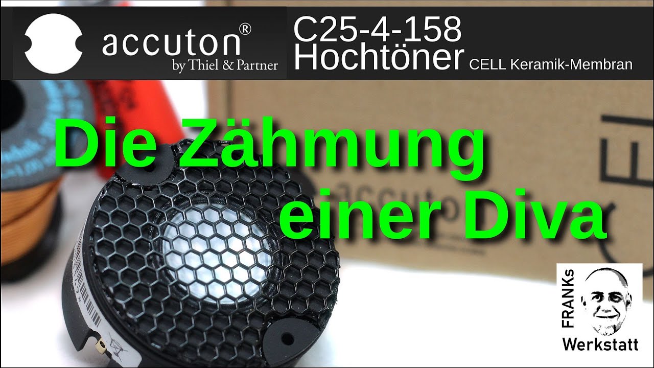 GROSSE KUNST | Der Keramik Hochtöner von Accuton | Kleiner Trick - Grosser Klang