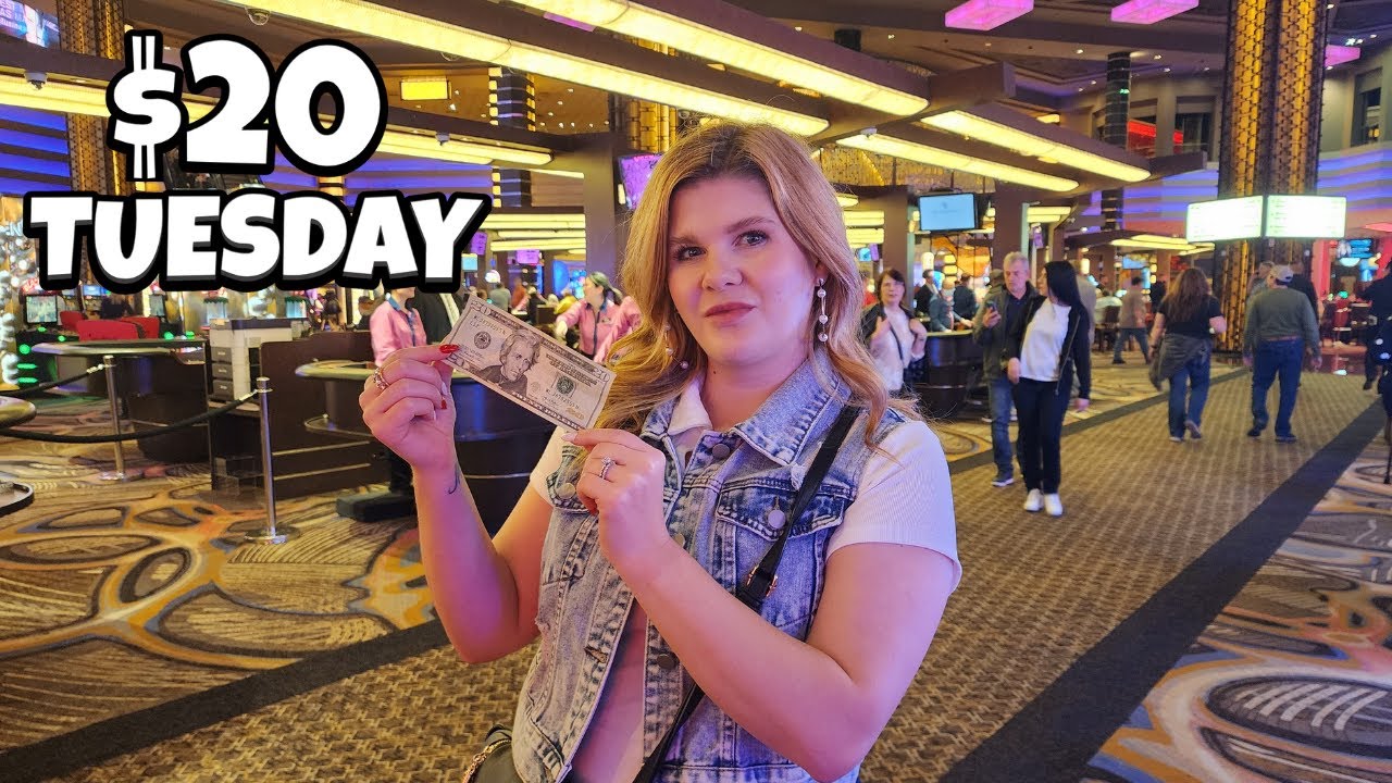 Как долго продержится ставка в 20 долларов в игровых автоматах Planet Hollywood в Лас-Вегасе!?