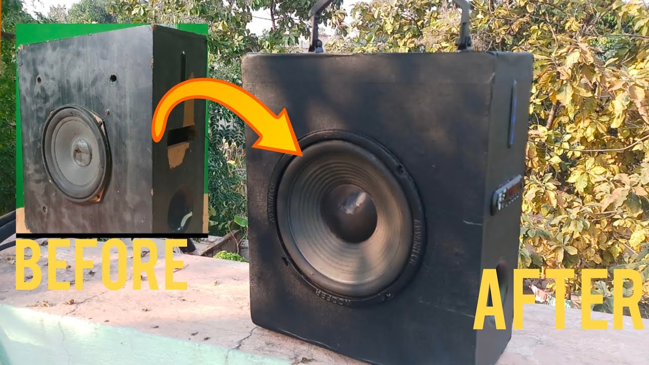How to Convert Your Old Home Theater Into a Speaker Box