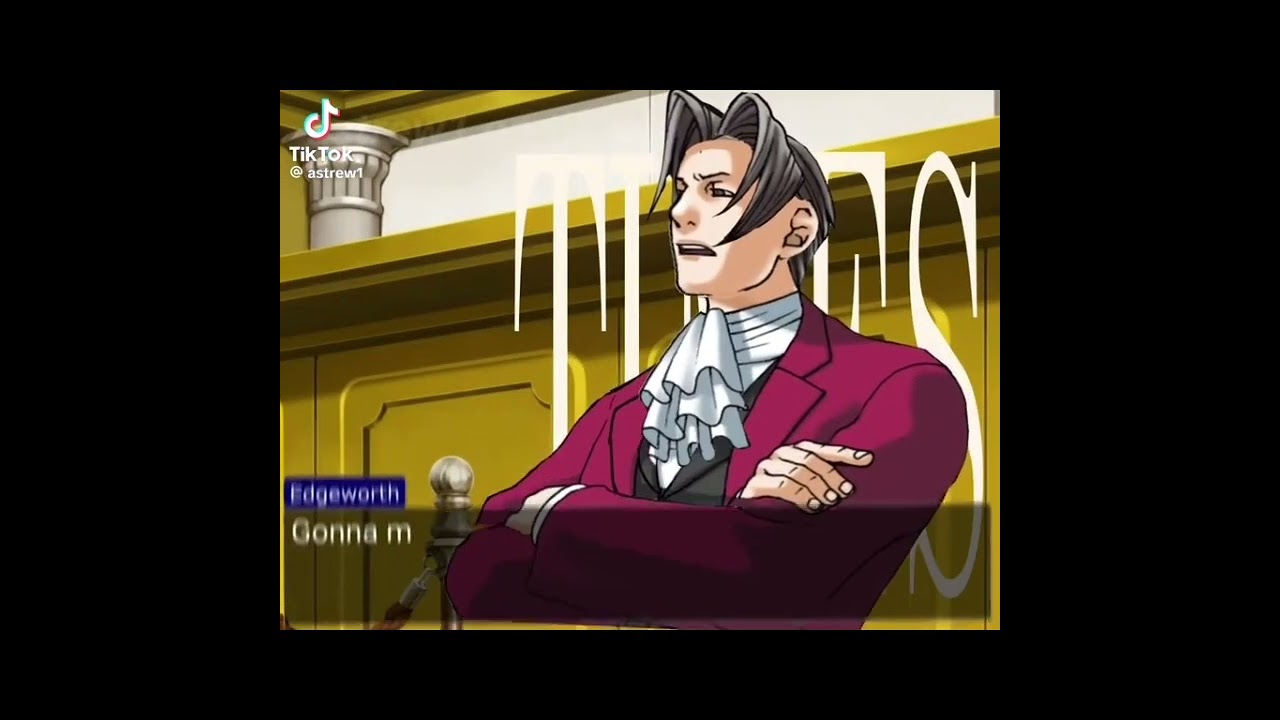 Ace Attorney tiktok compilation  !! 