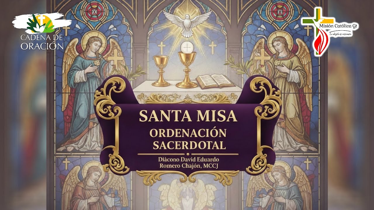 Ordenación Sacerdotal Diácono David Eduardo Romero Chajón, MCCJ